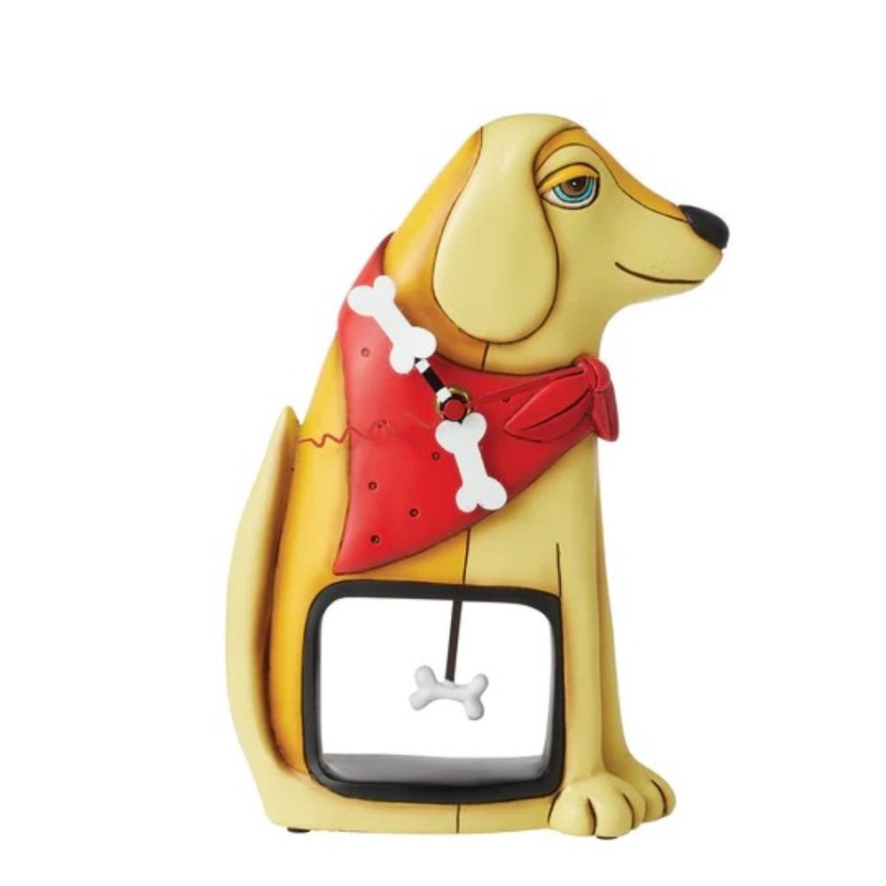 NIB Bandana Dog Desk or Mantle Clock.